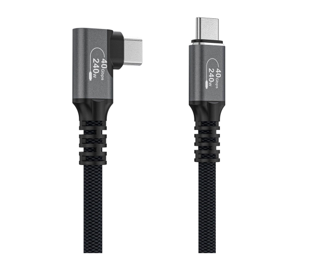 Wozinsky Kabel kątowy USB-C 240W 1,5m 4K  WPS1-UY41S - 1487922 - zdjęcie 4